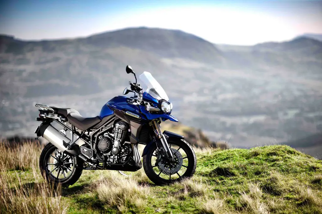 2016 Triumph Tiger Explorer Blue Color
